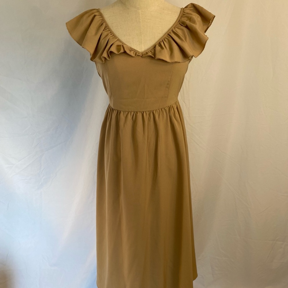 SHEIN Ruffle Tie Back Sundress